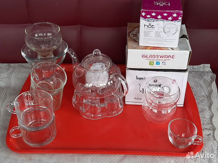 Чайник заварочный с подогревом свечой