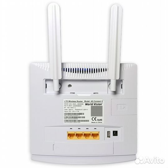 WV 4G connect 2 модификация роутера 4G Connect