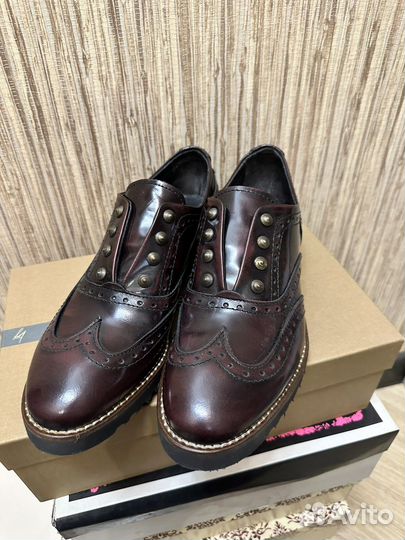 Лоферы натуральная кожа Италия