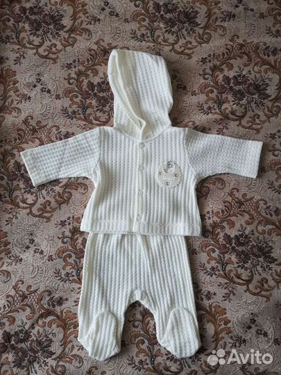 Комплект вязаный на выписку