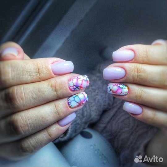 Маникюр, покрытие гель лаком