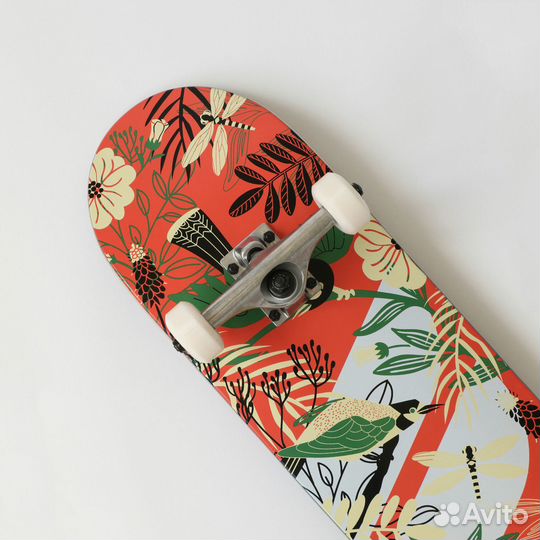 Скейтборд footwork birds wine 31.5