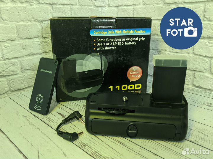 Батарейная ручка для фотоаппарата Canon 1100D