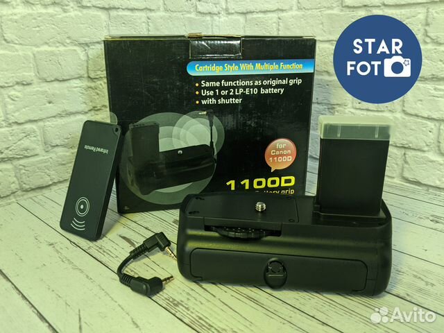 Батарейная ручка для фотоаппарата Canon 1100D