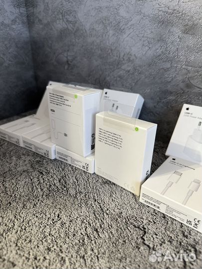 Зарядка 20w на iPhone блок+кабель оригинал новая
