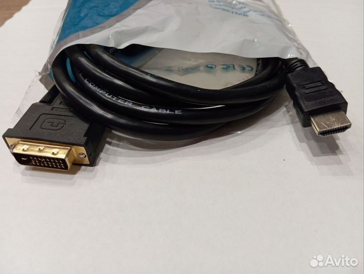 Кабель hdmi dvi