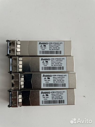 Трансивер/SFP модули Avago, Finisar, SNR