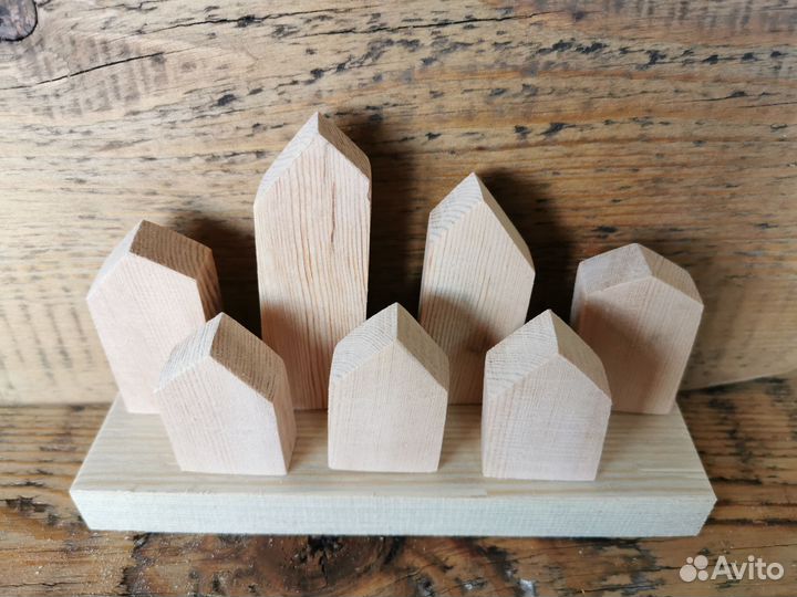 Набор для творчества дерево домики