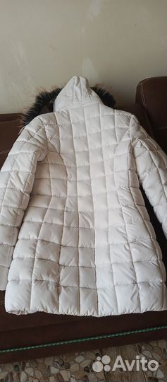 Пуховик женский 48 50 белый
