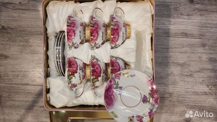 Чайный сервиз фарфор 12 приборов