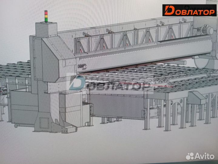 Станок отрезной для резки алюминиевых плит