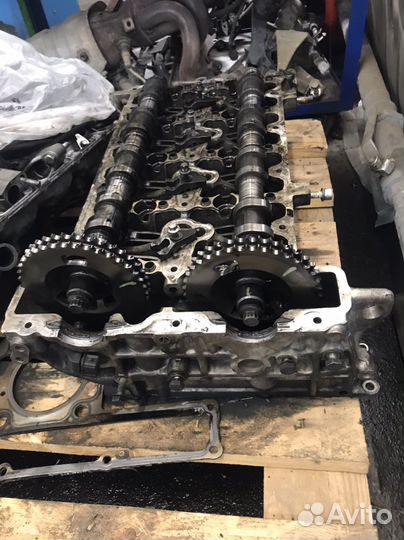 Головка блока цилиндров ssaneng kyron d20dt