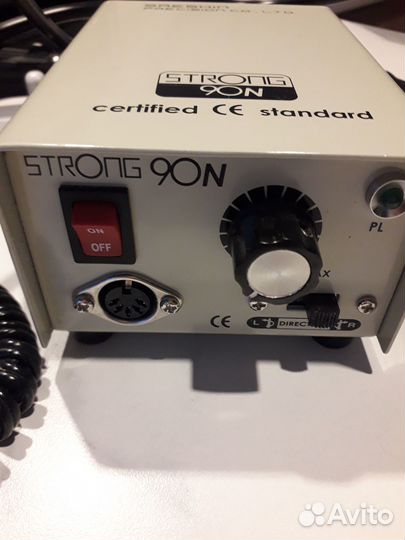 Машинка для маникюра strong 90 N оригинал