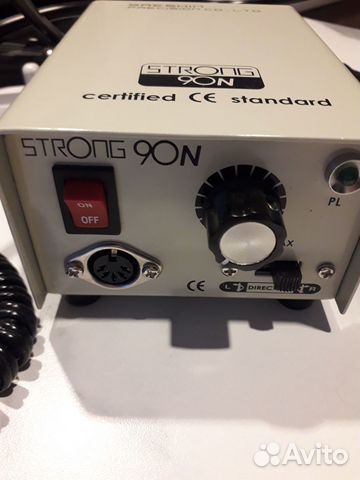 Машинка для маникюра strong 90 N оригинал