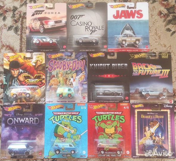 Hot Wheels подборка Премиум Mix разных сетов