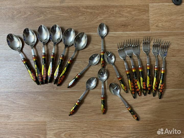 Кухонная утвать, ложки, вилки, ножи