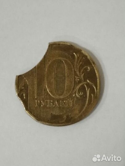 Монета два вида заводского брака