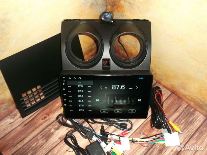 Магнитола Nissan Qashqai j10 Android с камерой