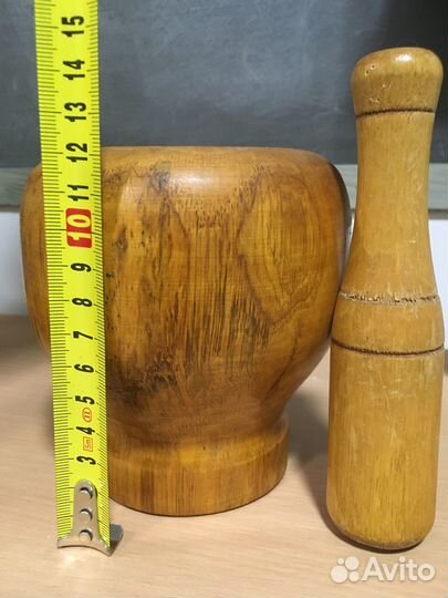 Ступка с пестиком (дерево)