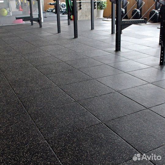 Плитка резиновая / спортивная
