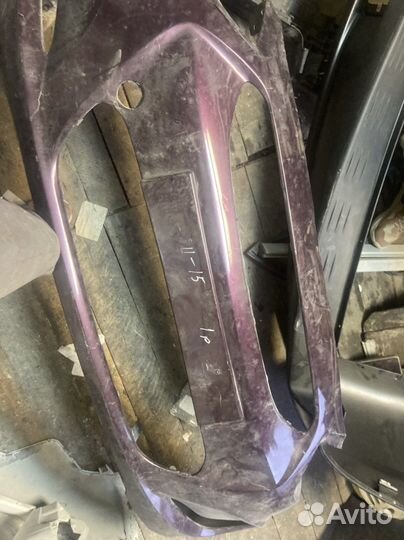 Бампер на салярис передний