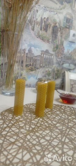 Ароматическая свеча ручной работы