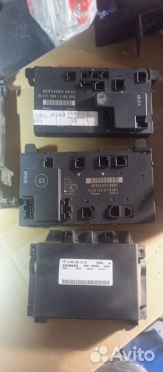 Блок управления эбу mercedes