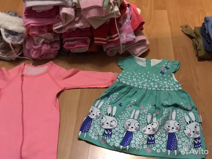 Одежда для девочки от рождения до 2 лет