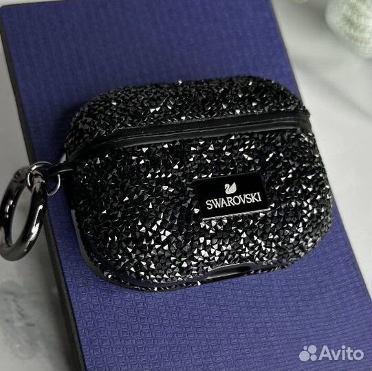 Чехол Swarovski с кристаллами на airpods pro /pro2