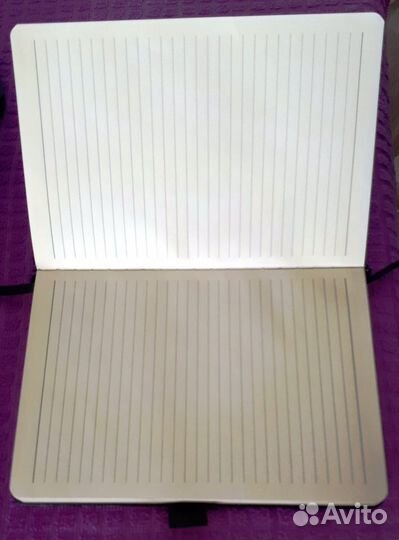 Блокнот новый. Блок прошитый, обложка из эко-кожи