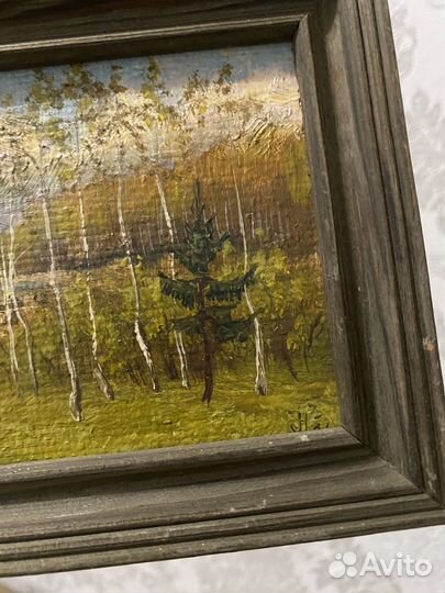 Картина маслом на холсте пейзаж