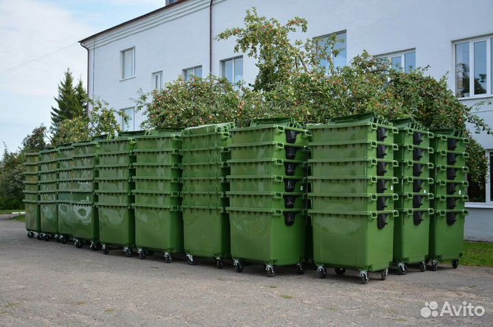 Мусорные баки. контейнер 1100 л