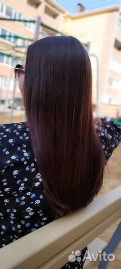 Кератиновое выпрямление волос