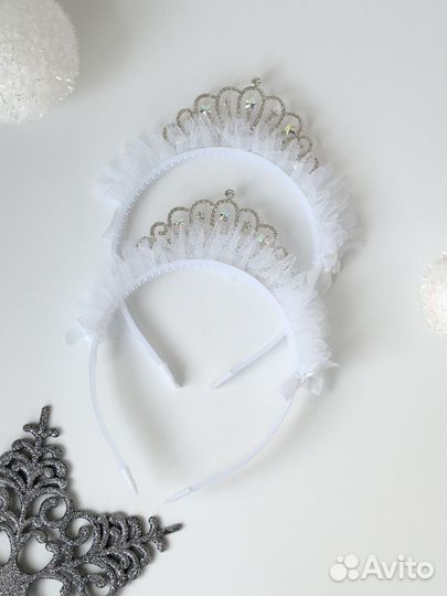 Ободок для девочки новогодний