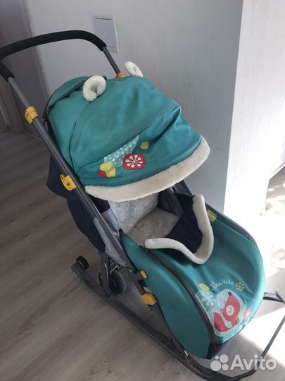 Коляска санки