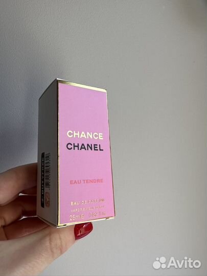 Chanel chance eau tendre тестер