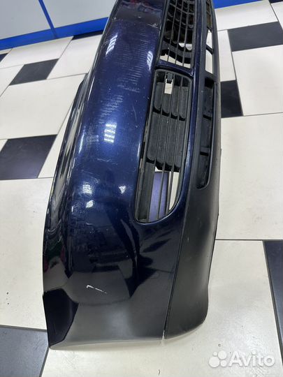 Бампер передний Audi A4 B5 / Ауди А4 Б5 серебро