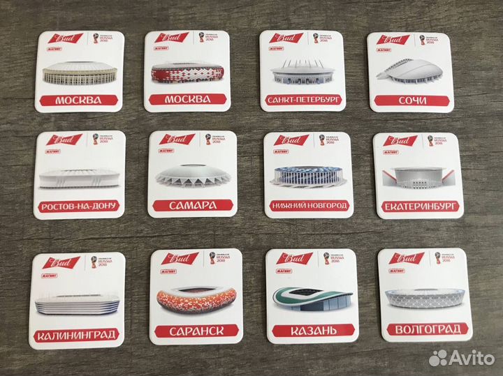 Магниты Стадионов чм-2018