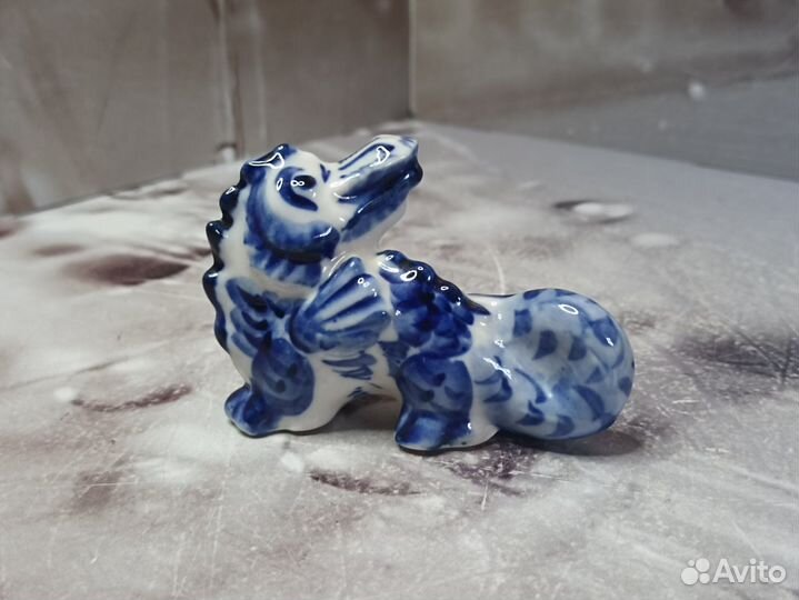 Дракон Гжель