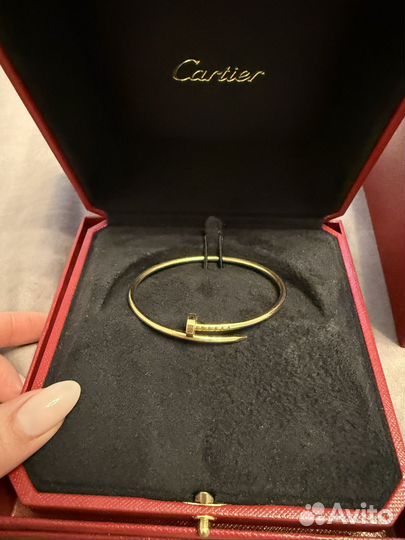 Cartier juste un clou тонкая модель