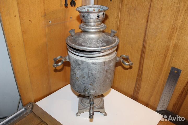 Самовар дома братьев Шемариных под реставрацию