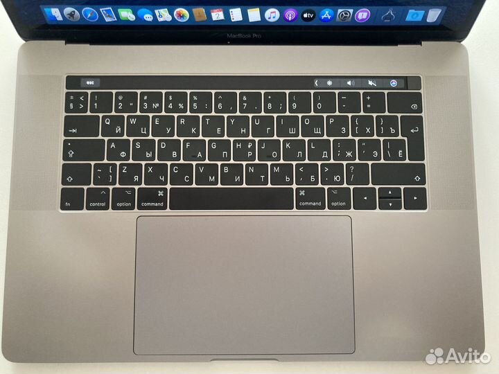 Apple Macbook Pro 15 2017 Touch Bar рус. раскладка