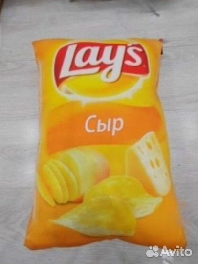 Мягкая игрушка подушка Lays