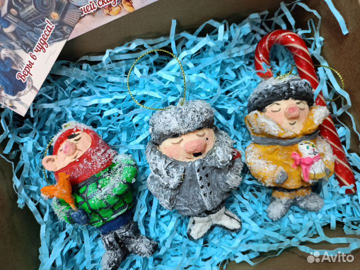 Ватные игрушки