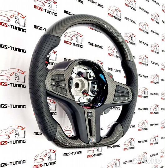 Руль с подогревом BMW X3 G01 стиль M карбон X3M