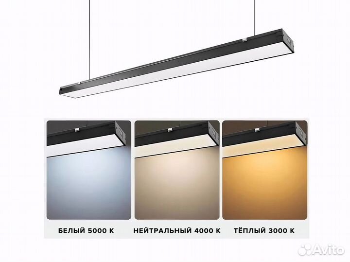 Линейные светильники светодиодные встраиваемые