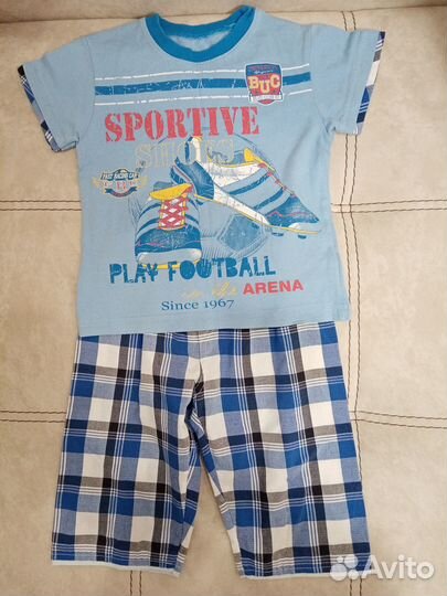 Костюм Футболка+шорты Турция, р. 98-104