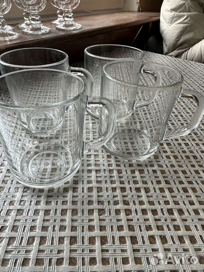 Кружка стеклянная