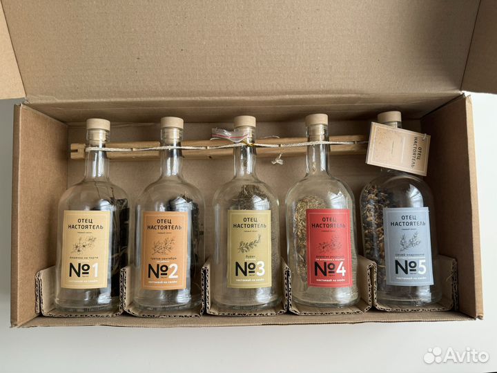 Набор для приготовления настоек отец настоятель
