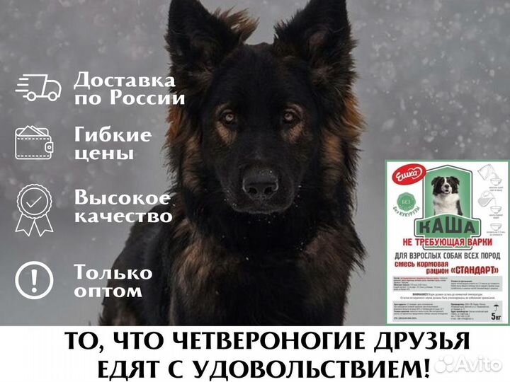 Корм для собак от производителя